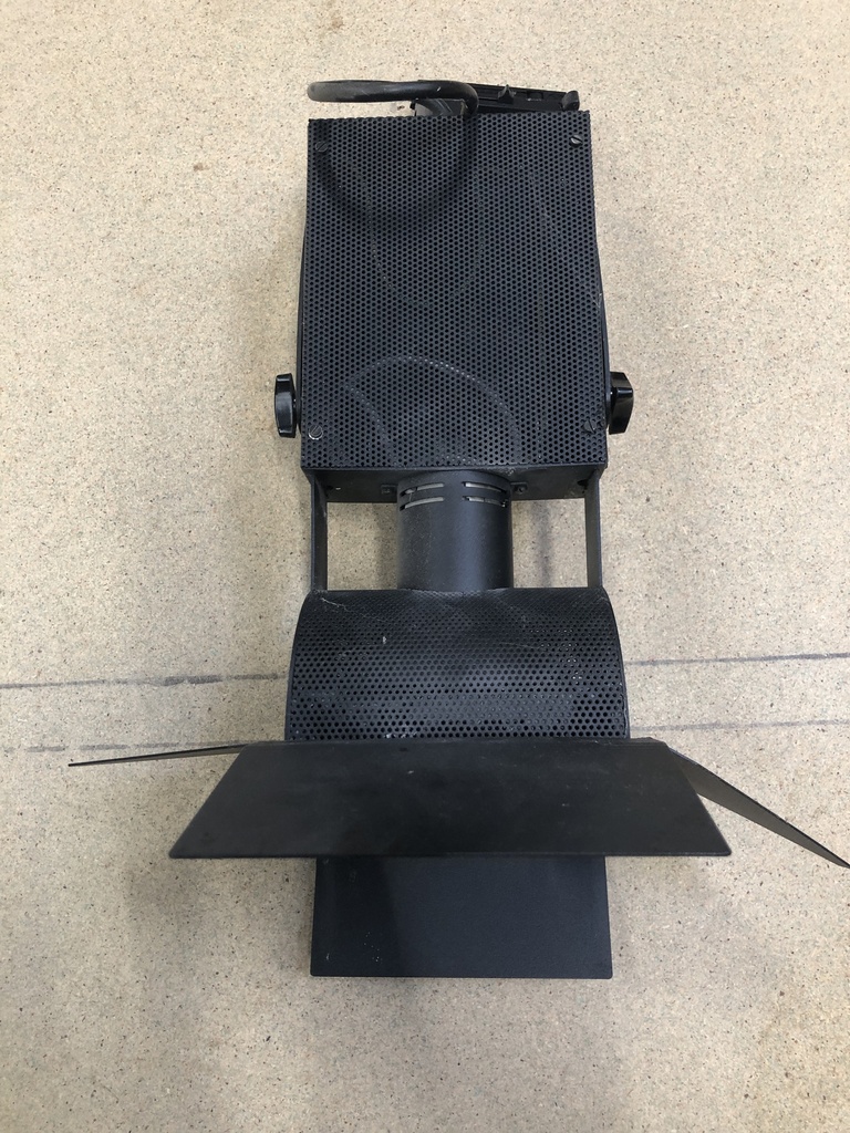 Projecteur cadreur sur rail