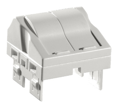 Plastron double RJ 45