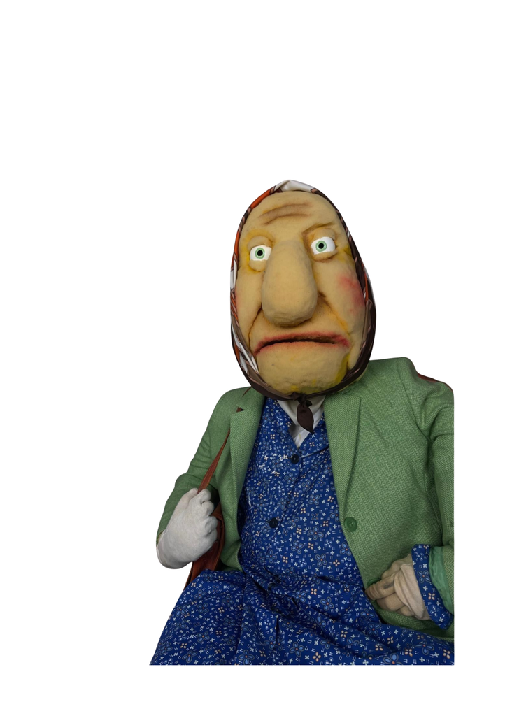 MARIONNETTE DE VIEILLE DAME