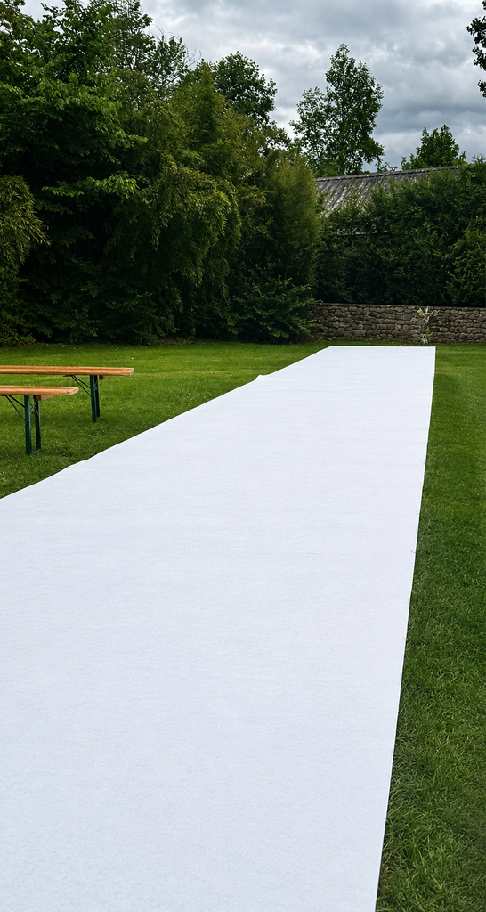 TAPIS D'ALLÉE BLANC