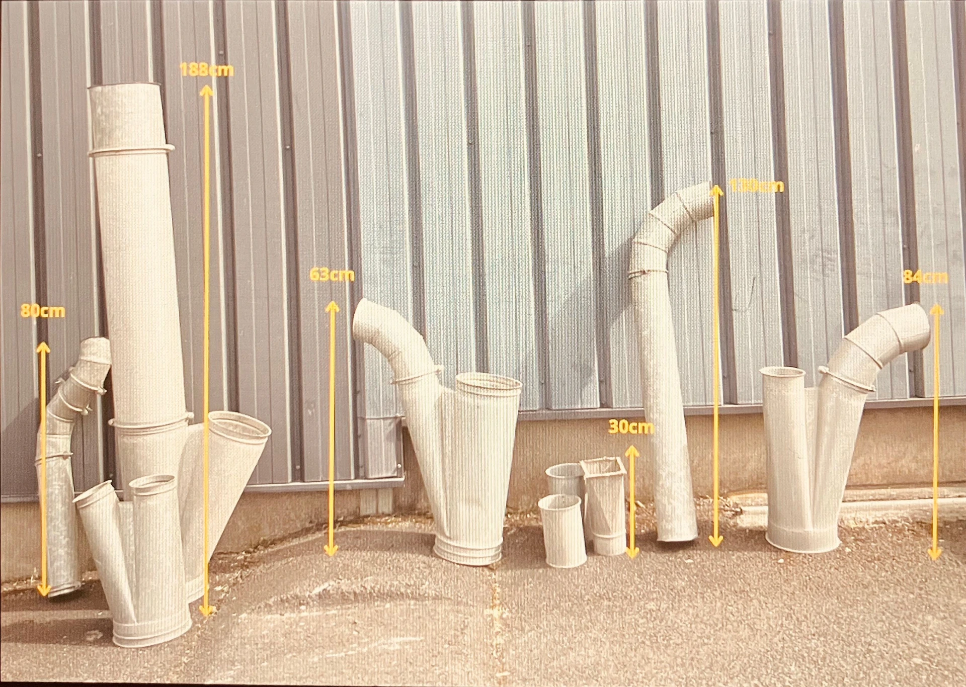 LOT TUBES EN GALVA
