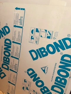 LOT PANNEAU DIBOND 3MM-250X70